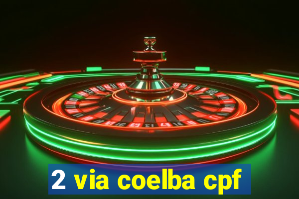 2 via coelba cpf